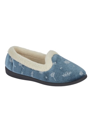 Jo & Joe Annie Ladies Cashmere Velvet Slippers